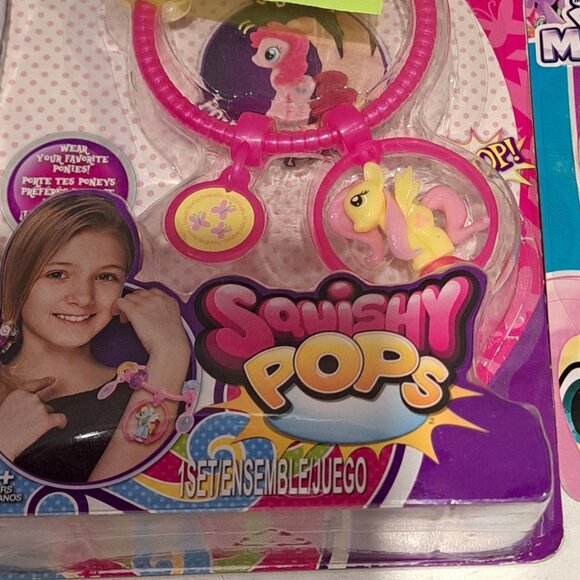 Squishy pops bracelet my little pony Fluttershy NIB FIM - Picture 3 of 6